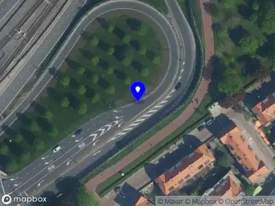 Snelheidscontrole op Nieuwe Leeuwarderweg te Amsterdam