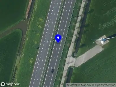 Snelheidscontrole op A7 te Twisk