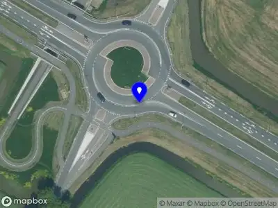 Snelheidscontrole op N244 te Purmer