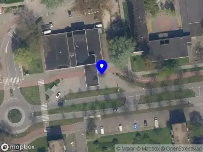 Snelheidscontrole op Laan van Bol'Es te Schiedam