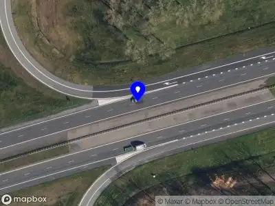 Snelheidscontrole op A7 te Oudehaske