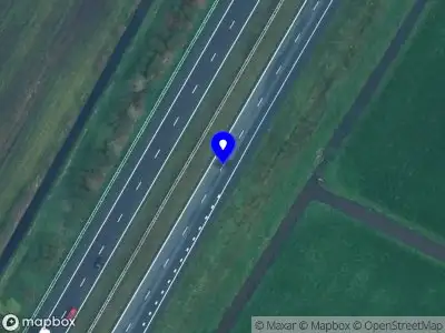 Snelheidscontrole op A7 te Terwispel