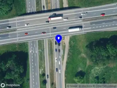 Snelheidscontrole op A30 te Terschuur