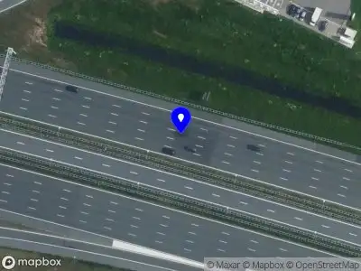 Snelheidscontrole op A1 te Muiden