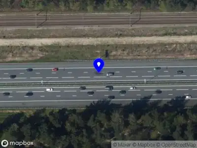 Snelheidscontrole op A12 te Driebergen-Rijsenburg