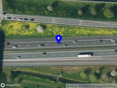 Snelheidscontrole op A15 te Herveld