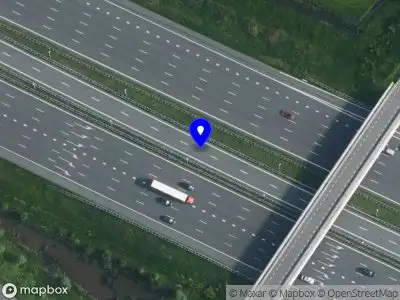 Snelheidscontrole op A1 te Muiden