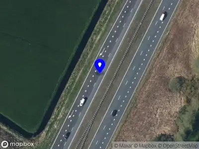 Snelheidscontrole op A6 te Follega