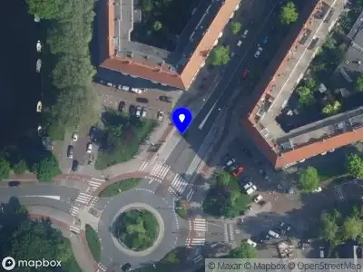 Snelheidscontrole op Aalsmeerplein te Amsterdam