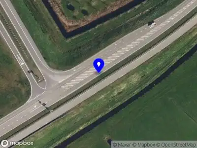 Snelheidscontrole op Woudfennen te Joure