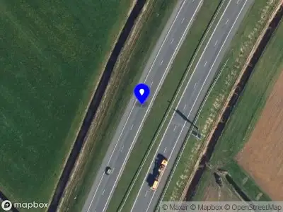 Snelheidscontrole op A6 te Sint Nicolaasga