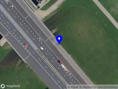 Snelheidscontrole op Sluispad Noord te Willemstad