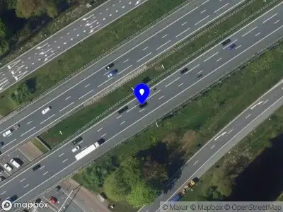 Snelheidscontrole op A12 te Driebergen-Rijsenburg