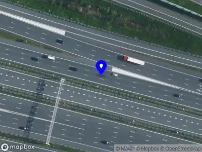 Snelheidscontrole op A1 te Muiden