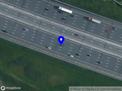 Snelheidscontrole op A1 te Muiden