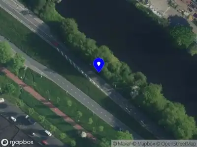 Snelheidscontrole op Cornelis Douwesweg te Amsterdam