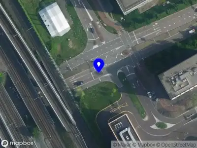 Snelheidscontrole op Burgemeester Stramanweg te Amsterdam