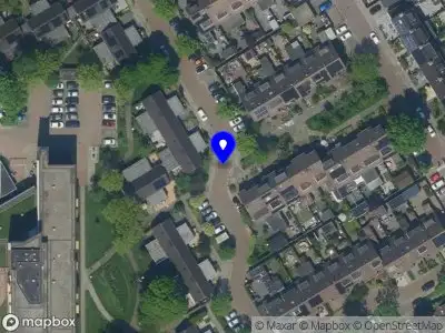 Ambulance met grote spoed naar de Van Hamelstraat in Heemskerk