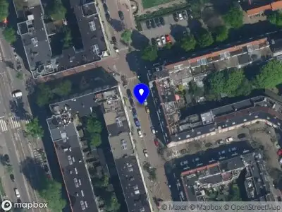 Snelheidscontrole op Hudsonstraat te Amsterdam