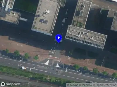 Snelheidscontrole op Piet Heinkade te Amsterdam