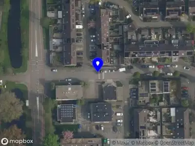 Ambulance met grote spoed naar de Noorderwerf in Gouda