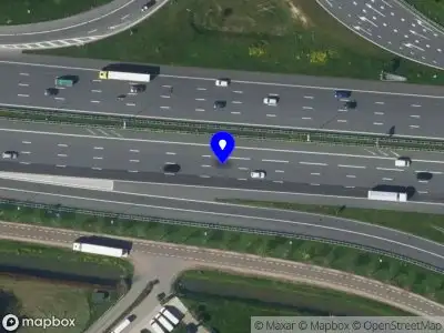 Snelheidscontrole op A12 te Bunnik