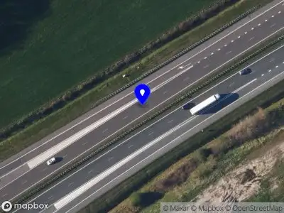 Snelheidscontrole op A7 te Marum