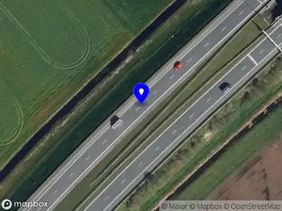 Snelheidscontrole op A6 te Sint Nicolaasga