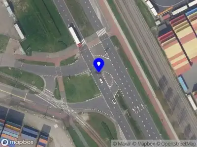 Snelheidscontrole op Den Hamweg te Rotterdam