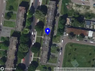 Ambulance met grote spoed naar de Thorbeckeweg in Dordrecht