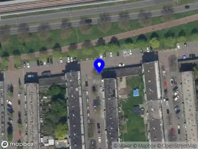 Brandweer met gepaste spoed naar de Buislaan in Rotterdam