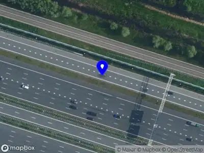 Snelheidscontrole op A1 te Muiden
