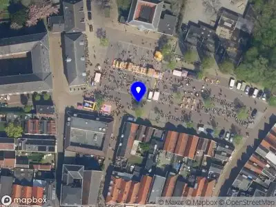 Brandweer met gepaste spoed naar de Doelenplein in Schoonhoven
