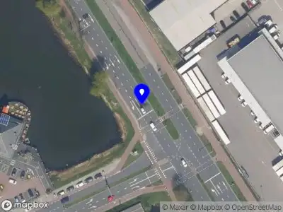 Snelheidscontrole op Matlingeweg te Rotterdam