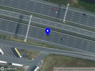 Snelheidscontrole op A1 te Muiden