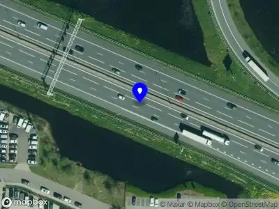 Snelheidscontrole op A12 te De Klomp