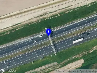 Snelheidscontrole op A1 te Wilp