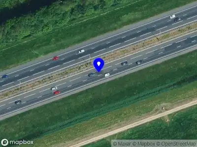 Snelheidscontrole op A1 te Wilp