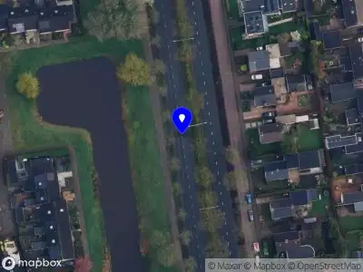 Snelheidscontrole op Zuiderhogeweg te Drachten