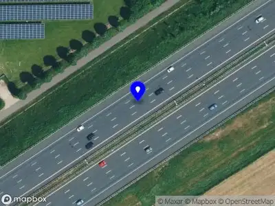 Snelheidscontrole op A1 te Wilp