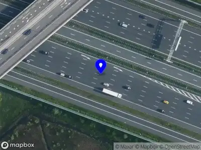 Snelheidscontrole op A1 te Muiden