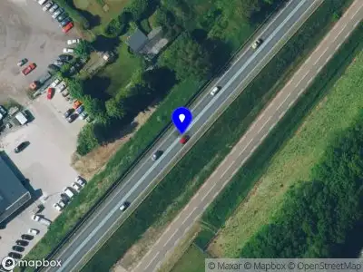 Snelheidscontrole op N34 te Ane