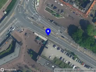 Snelheidscontrole op Johan van Hasseltweg te Amsterdam