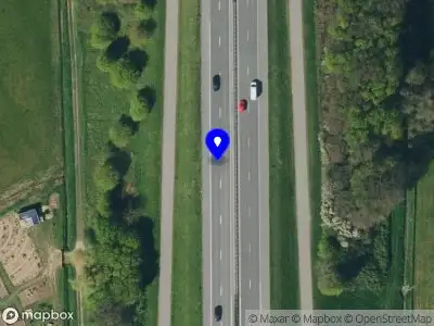 Snelheidscontrole op N323 te Wamel