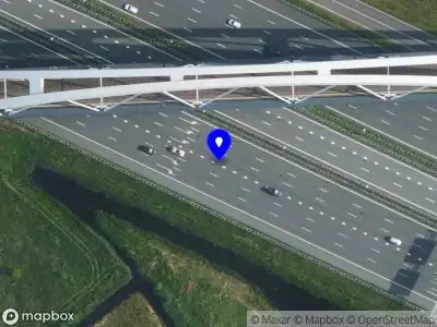 Snelheidscontrole op A1 te Muiderberg