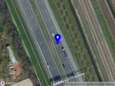 Snelheidscontrole op A16 te Prinsenbeek