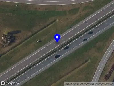Snelheidscontrole op A7 te Marum