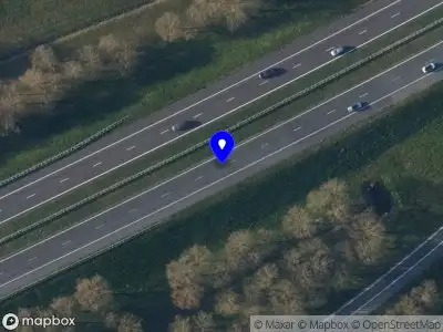 Snelheidscontrole op A7 te Marum
