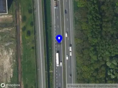 Snelheidscontrole op A28 te Hooglanderveen