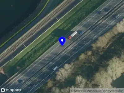 Snelheidscontrole op A15 te Kapel Avezaath